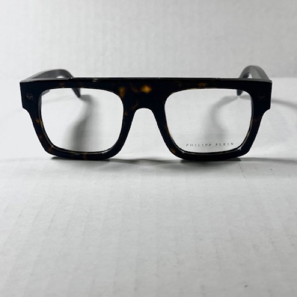 Philipp Plein Logo Workday VPP 056W Col Eyeglasses New...